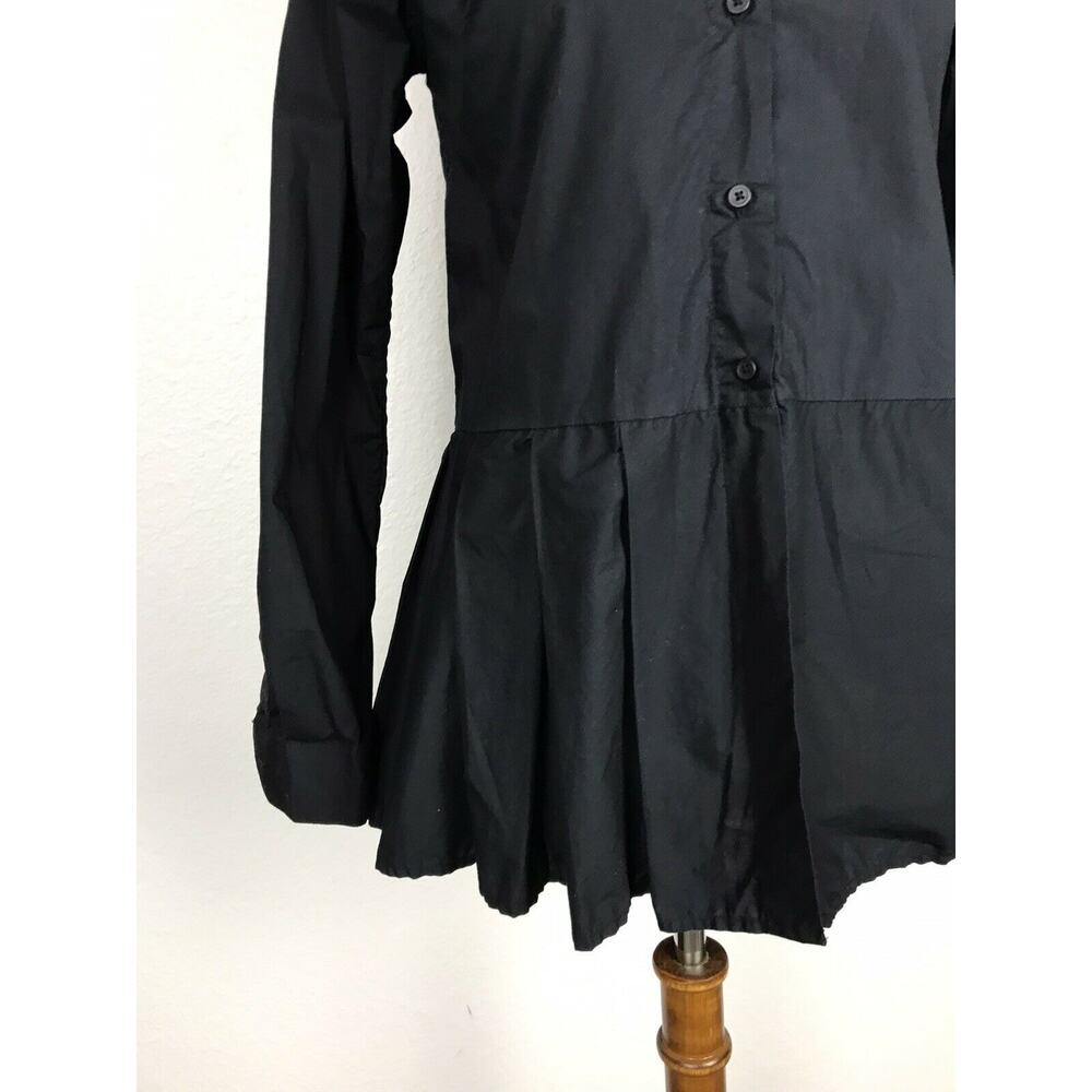 French Connection Button Down Pleated Top - image 3